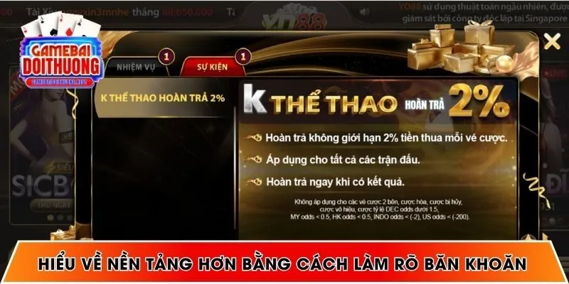 Hiểu về nền tảng hơn bằng cách làm rõ băn khoăn